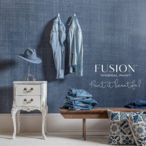Fusion_Mineral_Paint_Midnight_blue_faux_denim_wall_0 b