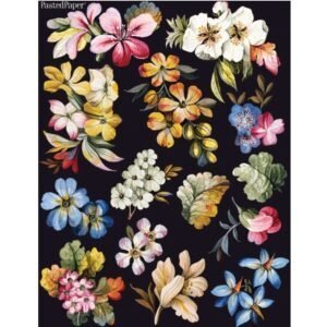 Kilburn Dark Botanical - askartelukuviot