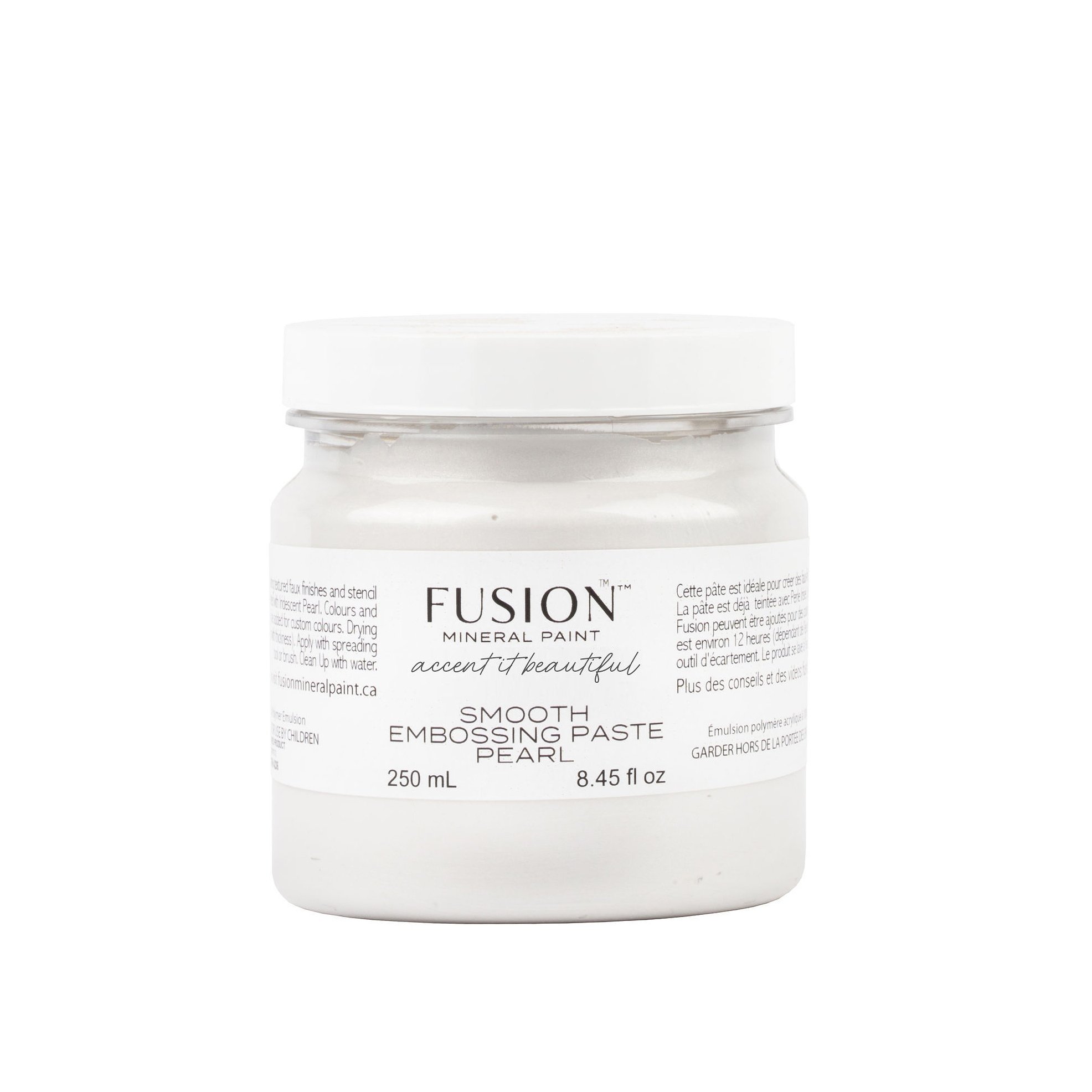 Smooth Embossing Paste - helmiäinen