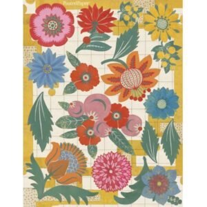 Leman Silk Florals - askartelukuviot