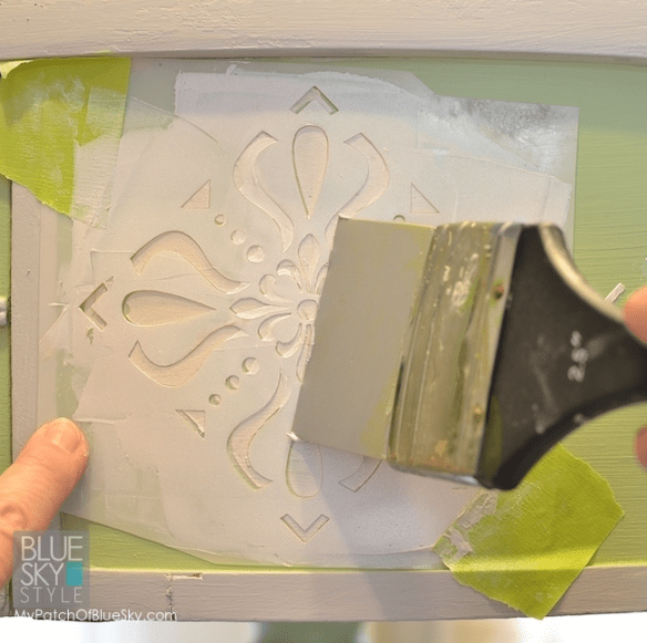 Smooth Embossing Paste - helmiäinen - Image 2