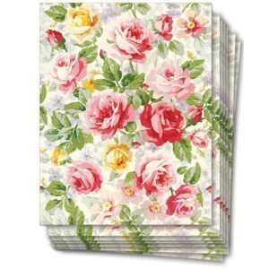 "Summer Roses" esiliisteröity palatapetti (paketti)