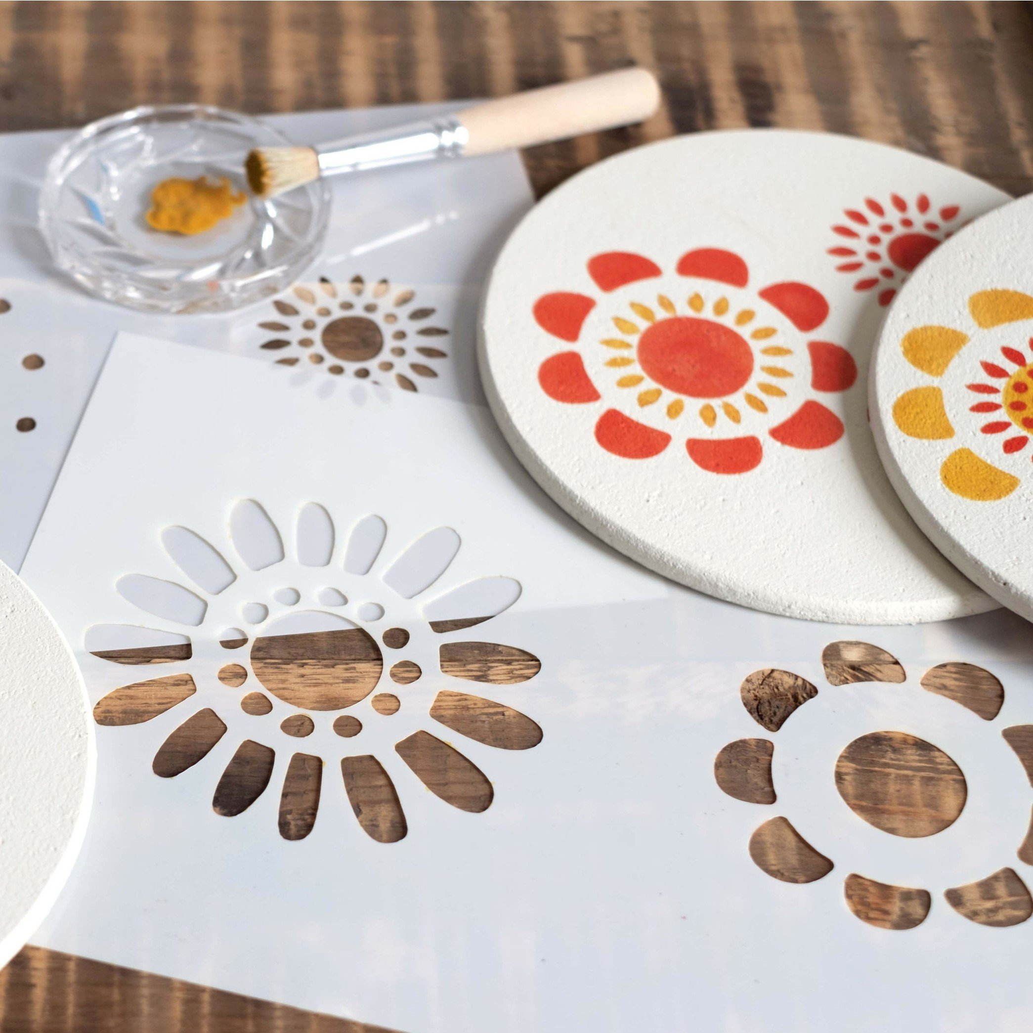 DM-Folk Art Flowers "2 pack" - Image 3