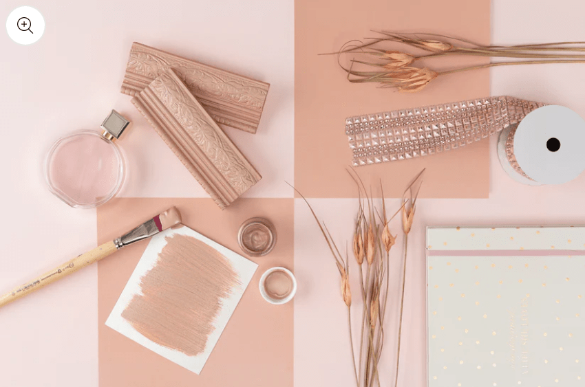 Rose Gold - metallimaali