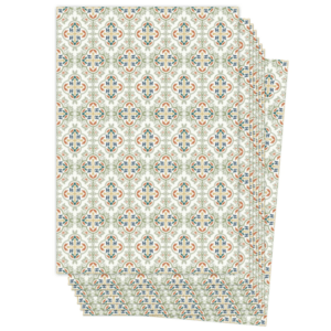 "Cafe Tile" esiliisteröity palatapetti (paketti)