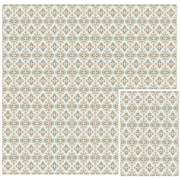 "Cafe Tile" esiliisteröity palatapetti (yksittäin) - Image 4