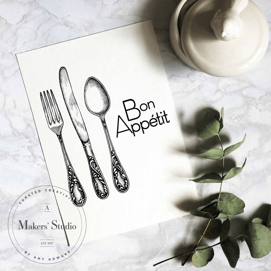Bon Appetit Julia Child - verkkosapluuna - Image 4