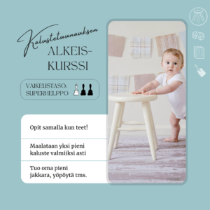 Alkeiskurssi - kalustemaalaus